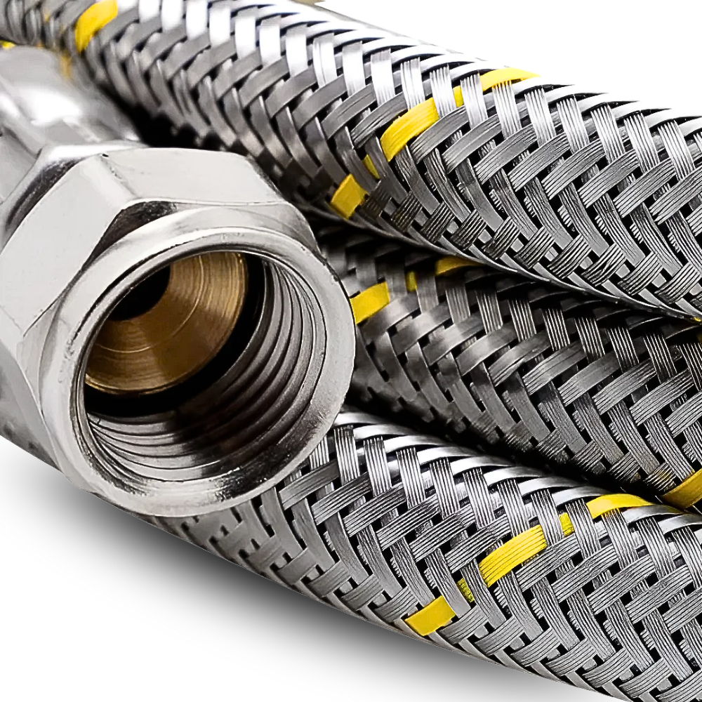 MANGUERA P/GAS 150 CM 3/8  FLARE X 3/8  FLARE COFLEX (FLEXICO)