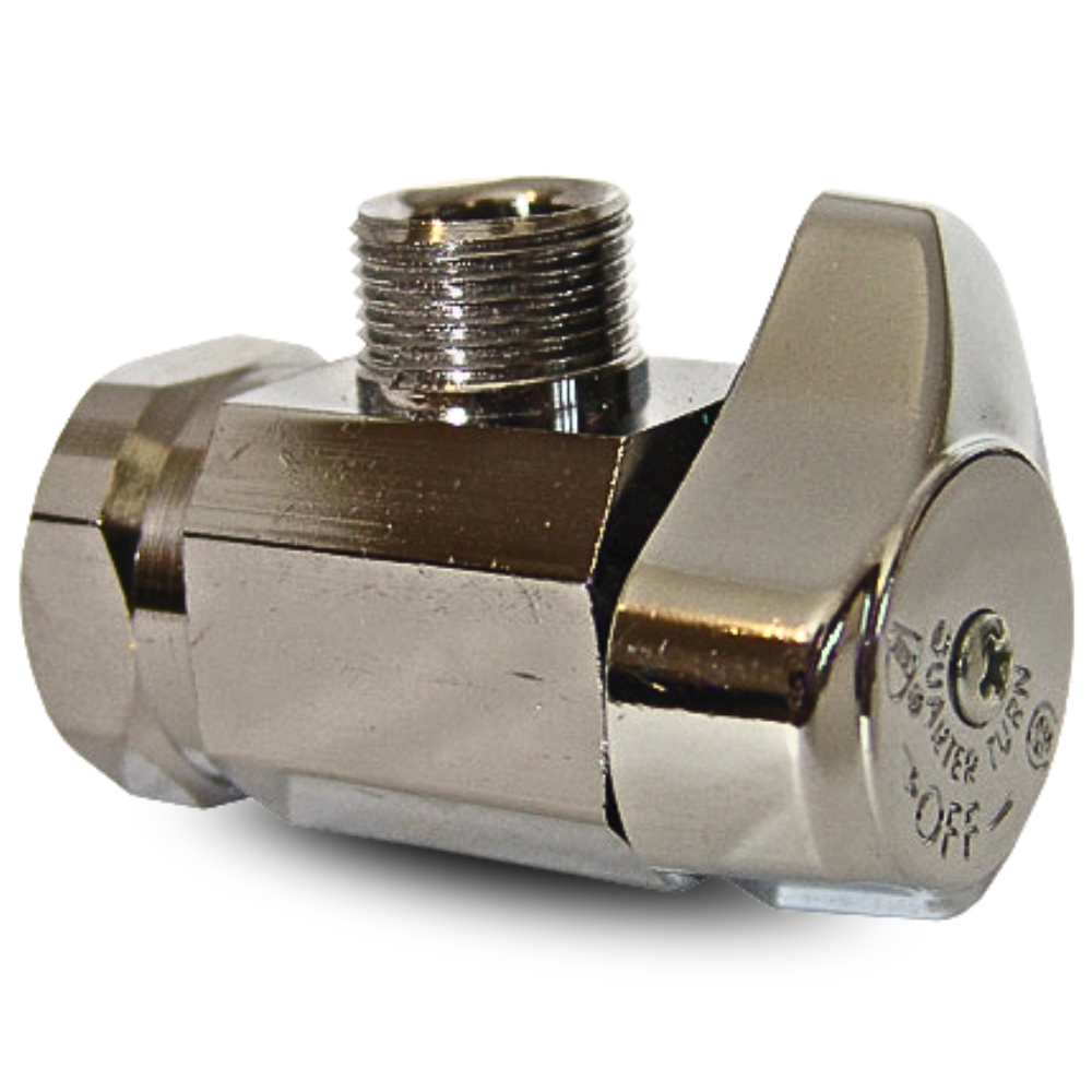 VALVULA ANGULAR 1/4 VUELTA 1/2 X 3/8