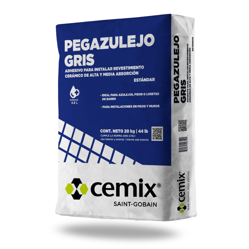 PEGAZULEJO GRIS 20 KG