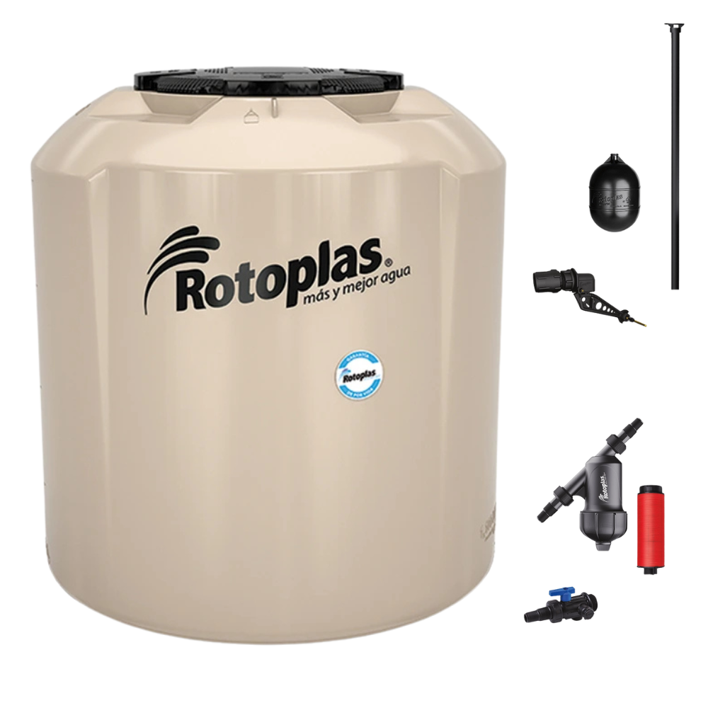 TINACO PLUS 1100 LT EQUIPADO
