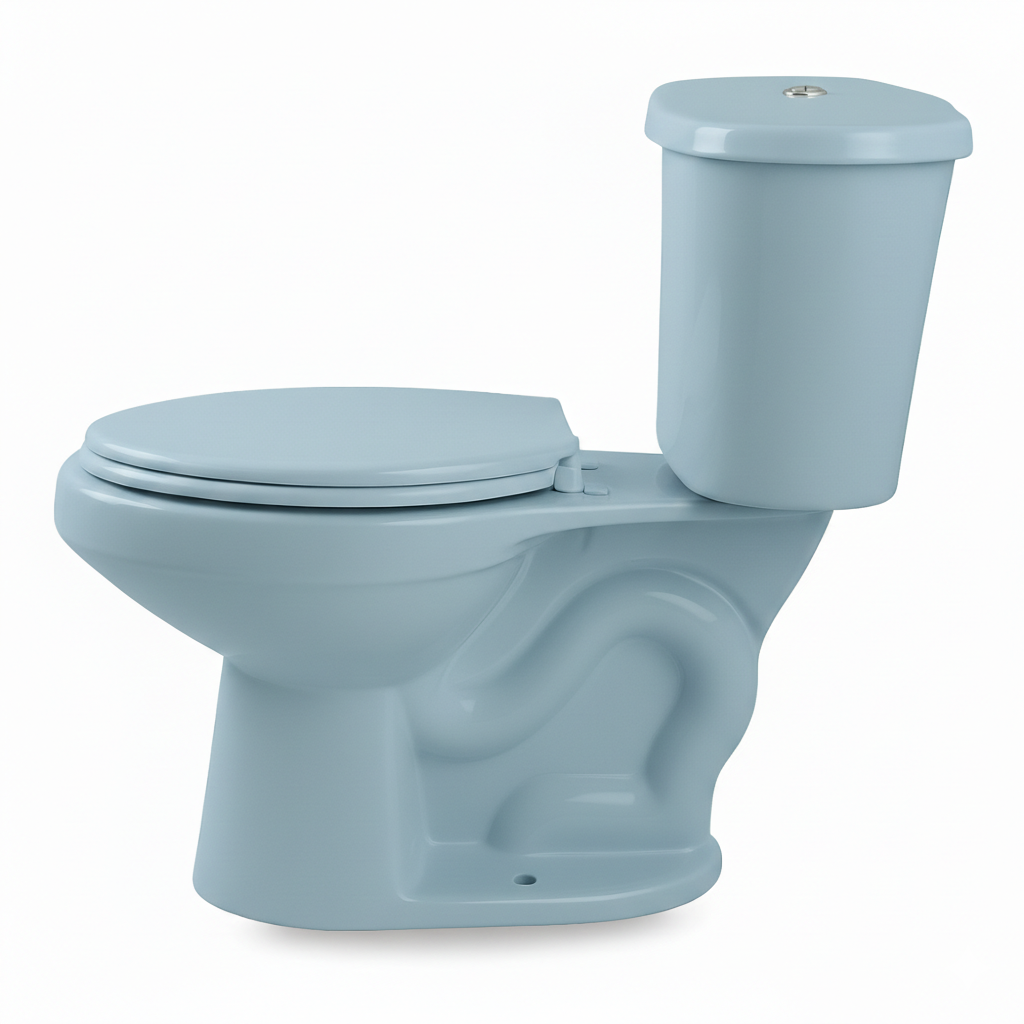 WC PREMIER (TAZA Y TANQUE) AZUL CLARO