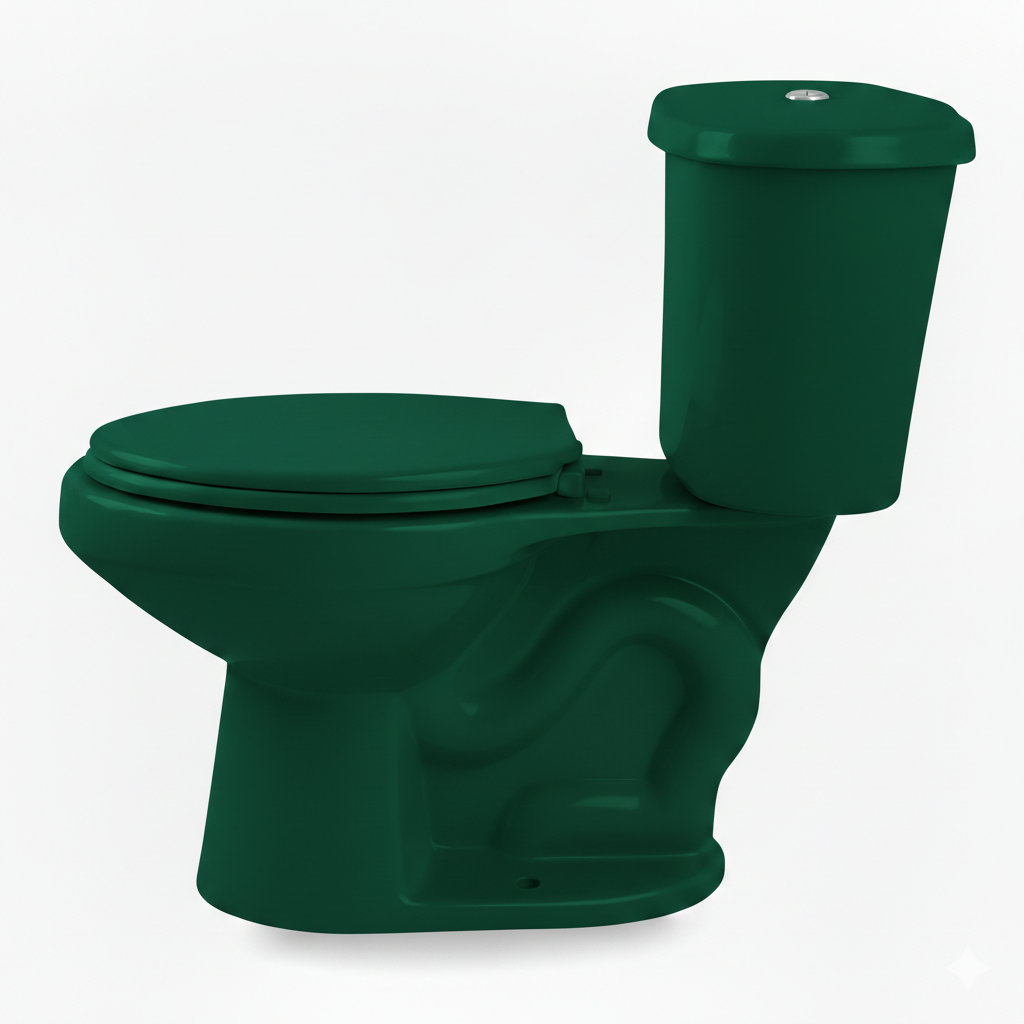 WC PREMIER (TAZA Y TANQUE) VERDE ESMER